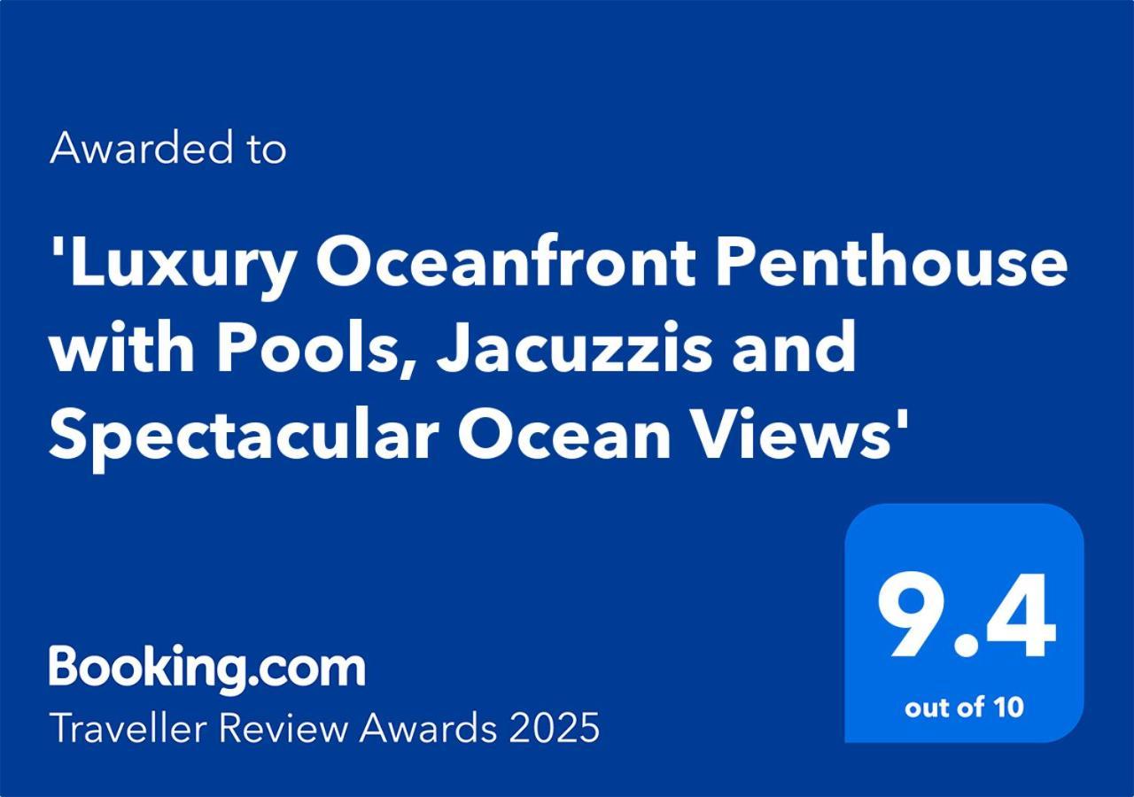 'Luxury Oceanfront Penthouse With Pools, Jacuzzis And Spectacular Ocean Views' Apartment Rosarito Ngoại thất bức ảnh